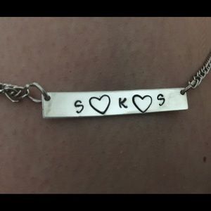 Customizable name/initial necklace
